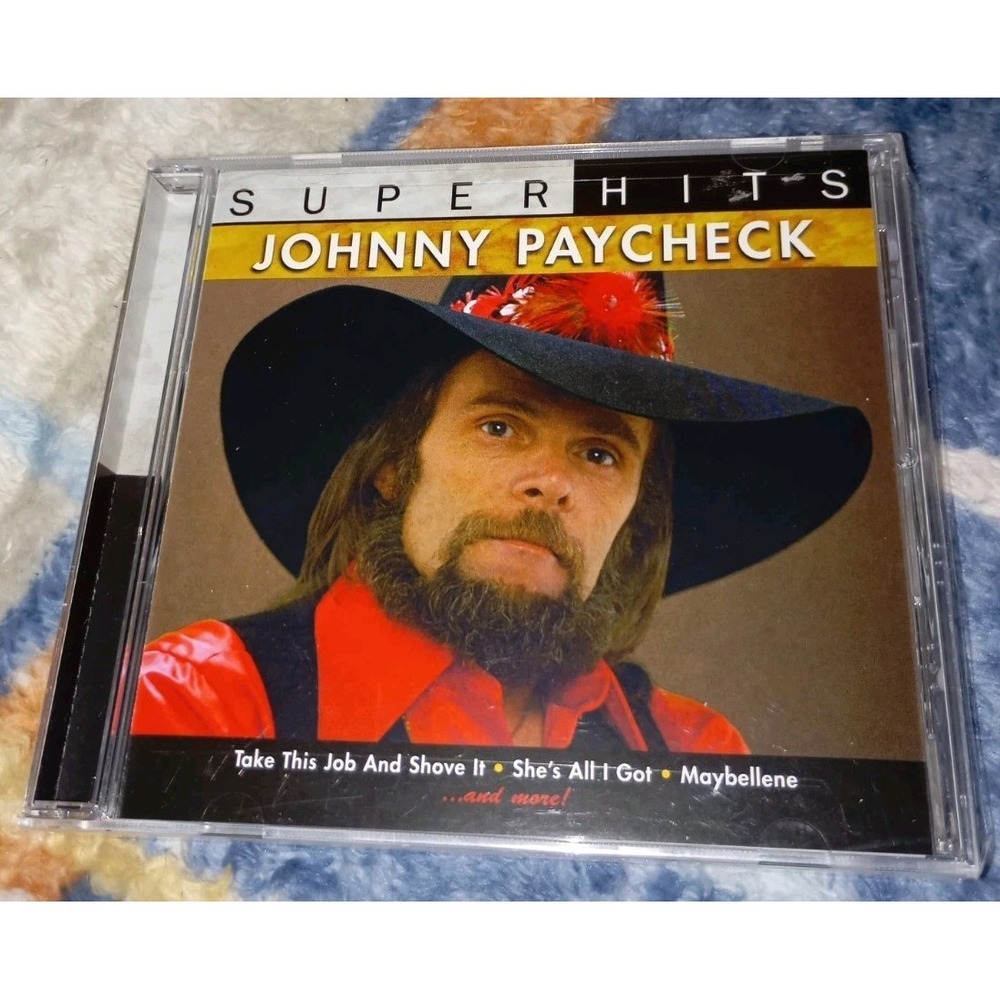 New & Sealed Johnny Paycheck Super Hits CD